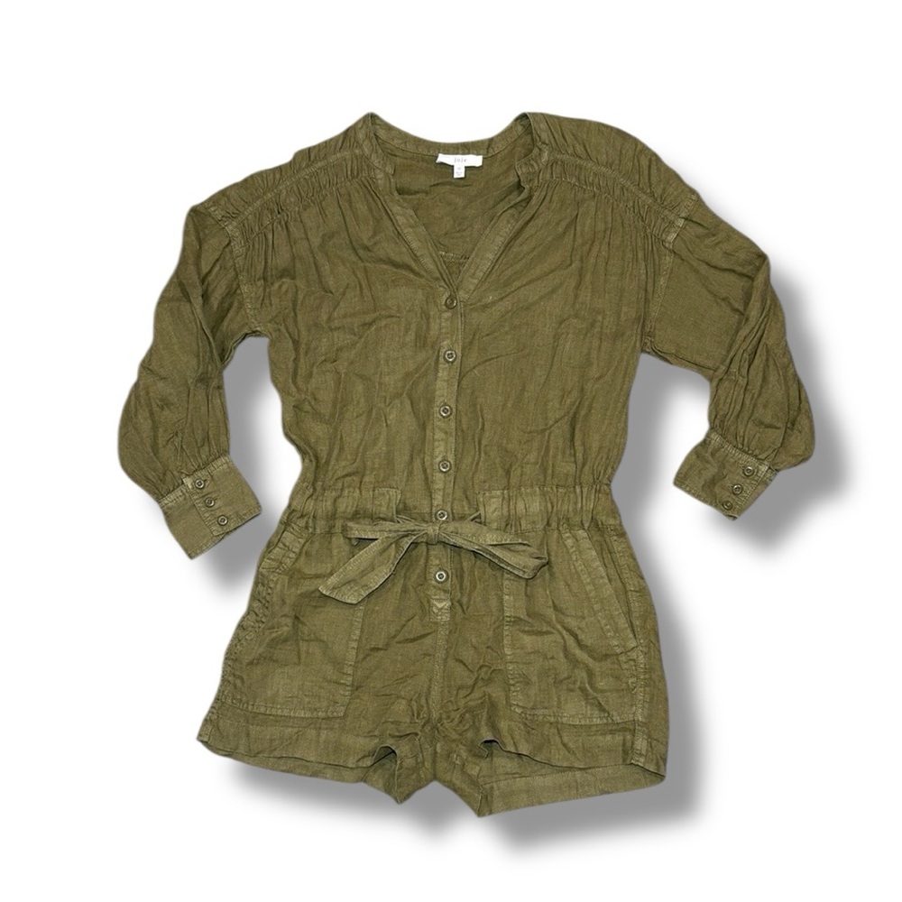 Joie Bosworth Linen Romper‎ Jumpsuit XS - Picture 4 of 9